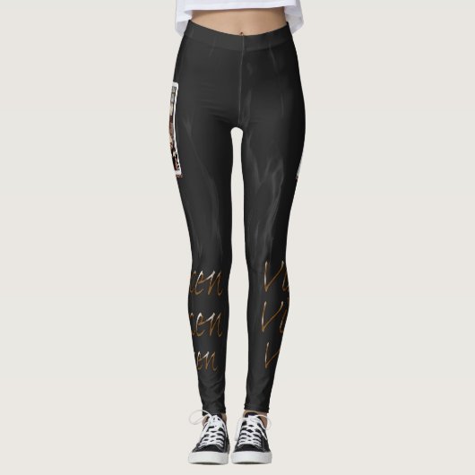 We spelen vixen games voor plezierkaart leggings (Voorkant)