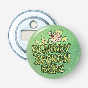 We spreken hier Blarney Button Flesopener
