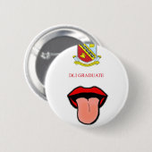 We spreken in Tongues Ronde Button 5,7 Cm (Voorkant /achterkant)