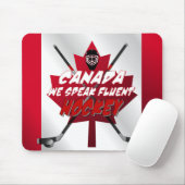 We spreken over Fluent Hockey Canada Humor Muismat (Met muis)