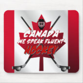 We spreken over Fluent Hockey Canada Humor Muismat (Voorkant)