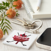 We spreken over Fluent Hockey Canada Leaf Humor Sl Sleutelhanger (Voorkant Rechts)