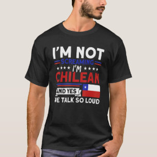 We spreken zo luid Chileense erfgoedcode T-shirt