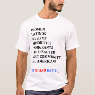 We staan in de Verenigde Staten. (shirt Mannen) T-shirt