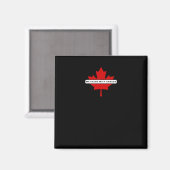 We Staan Met Canada Sticker Magneet (Voorkant / Achterkant)