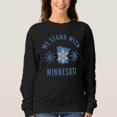 We Staan Met Minnesota Anti-ICE Protest  Trui (Voorkant)