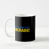 We Staan Met Oekraïne 2 Koffiemok (Links)