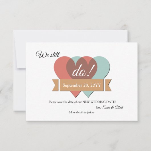 We Staan Nog Altijd Trouwen Aankondiging Nieuwe Tr (Voorkant)