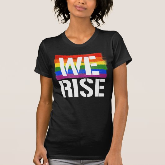 We Staan Op met Trots T-shirt (Voorkant)