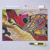 We staan op tissuepapier (Craft)