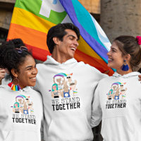 We Staan Samen Pride LGBTQ Mensen Eenheid