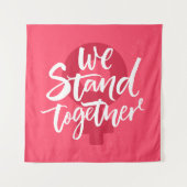 We staan samen wandkleed (Voorkant)