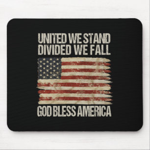 We staan verdeeld, we Herfsten God zegen Amerika Muismat