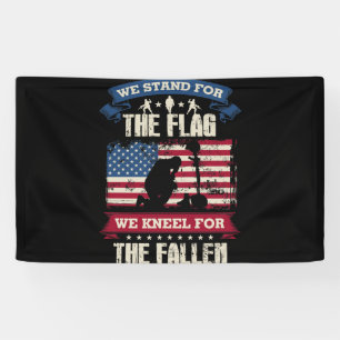 We staan voor de vlag die we kennen voor de slacht spandoek