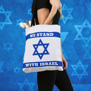 We staan voor Israël Tote Bag