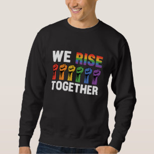 We Steken Samen Biseksueel Homoseksueel Transgende Trui