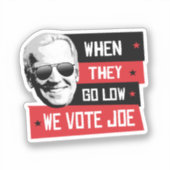 We stemmen Joe Sticker (Voorkant)