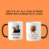 We stemmen NIET op DEZE man Magische Mok