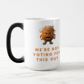 We stemmen NIET op DEZE man Magische Mok (Links)