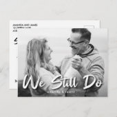 We stemmen nog steeds over vernieuwing om de datum aankondigingskaart (Voorkant / Achterkant)