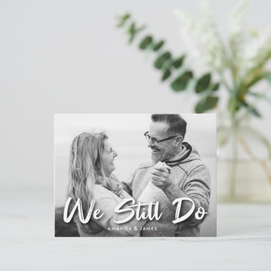 We stemmen nog steeds over vernieuwing om de datum aankondigingskaart (Staand voorkant)