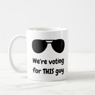 We stemmen op DEZE man Koffiemok