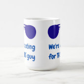 We stemmen op DEZE man Magische Mok (Midden)