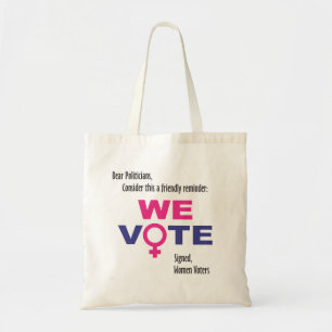 We stemmen! Tas vrouwenrechten