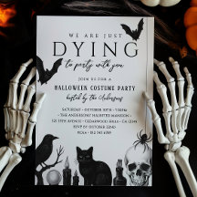 We Sterven om te Feesten Gotische Halloweenfeest