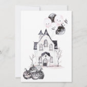 We sterven om te feesten | Uitnodiging voor Hallow (Achterkant)