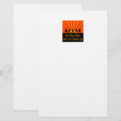 We stijgen als we anderen optillen briefpapier (Voorkant / Achterkant)