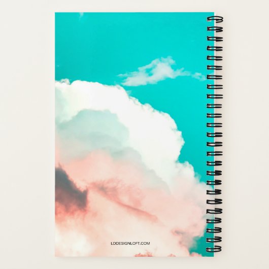 We stijgen door anderen op te heffen quote Custom Notitieboek (Achterkant)