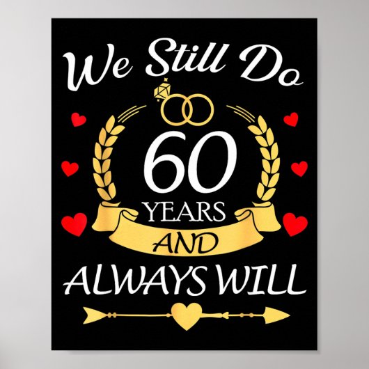 We Still 60 Will Jubileum Koppels Poster (Voorkant)