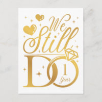 We Still Do 1 Jaar Trouwdag