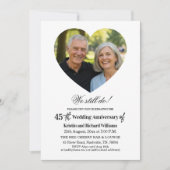 We Still Do 45e trouwjubileum foto Kaart (Voorkant)