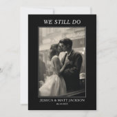 We Still Do 50th Wedding Anniversary Celebration Kaart (Voorkant)