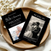 We Still Do 50th Wedding Anniversary Celebration Kaart