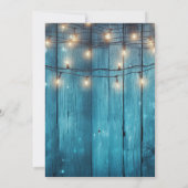 We Still Do 65th Wedding Anniversary String Lights Kaart (Achterkant)