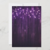 We Still Do 65th Wedding Anniversary String Lights Kaart (Achterkant)