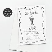 We Still Do BBQ Anniversary Party Invitation Kaart