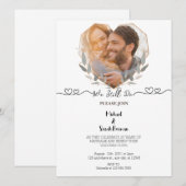 We still Do Elegante Foto Huwelijksgelofte Vernieu Kaart (Voorkant / Achterkant)