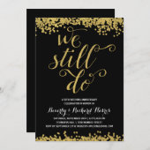 We Still Do | Feestelijke verjaardag met nep goud  Kaart (Voorkant / Achterkant)