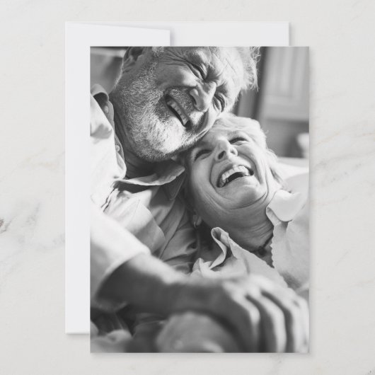 We Still Do Huwelijksgelofte Vernieuwing Bloemengu Kaart (Achterkant)