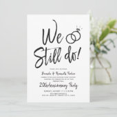 We Still Do Jubileum | Script voor het hernieuwen Kaart (Staand voorkant)