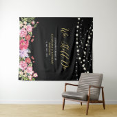 We Still Do | Kerstverlichting 50e trouwdag Wandkleed (In Situ (horizontaal))