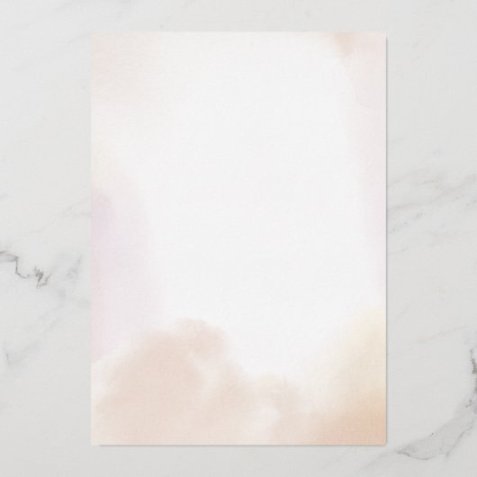 We Still do | Rose Gouden Verjaardag, Huwelijksbel Folie Uitnodiging (Achterkant)