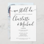 We Still Do Script Geloftenvernieuwingsjubileum Fo Kaart (Voorkant / Achterkant)