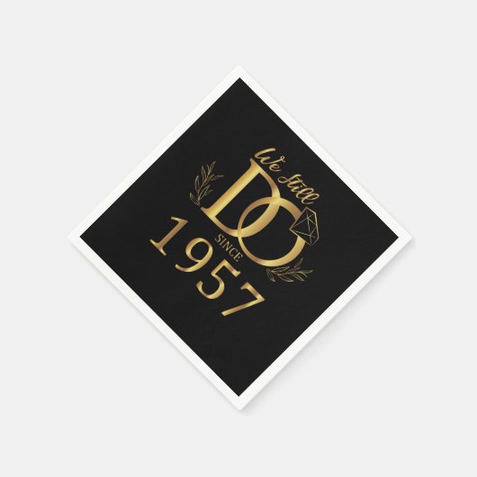 We Still Do Sinds 1957 Huwelijk Huwelijksjubileum Servet (Hoek)