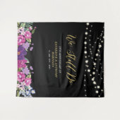 We Still Do | Slingerende Trouwdag-herdenking Wandkleed (Voorkant (horizontaal))