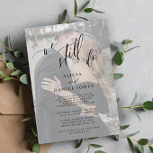 We still do vow renewal elegant photo anniversary kaart